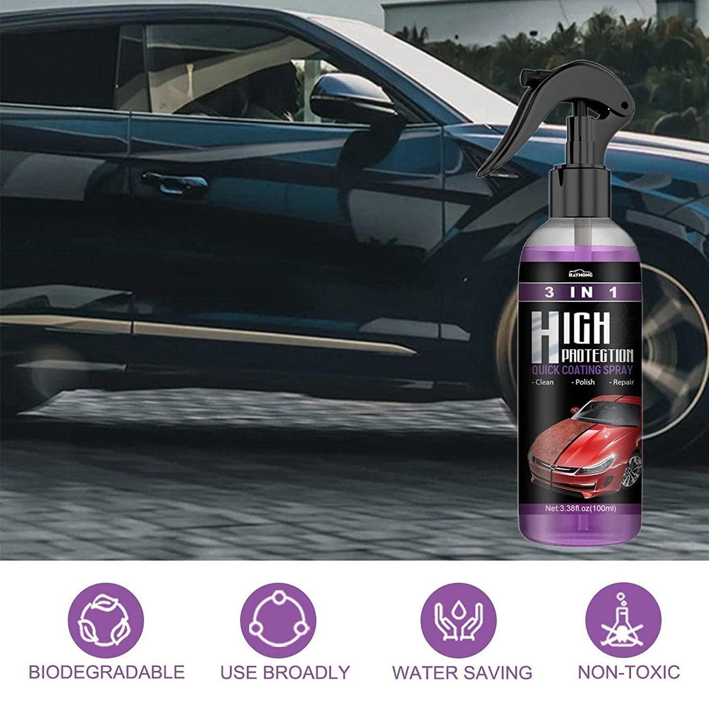 Car Coating Spray (Buy 1 Get 1 Free)
