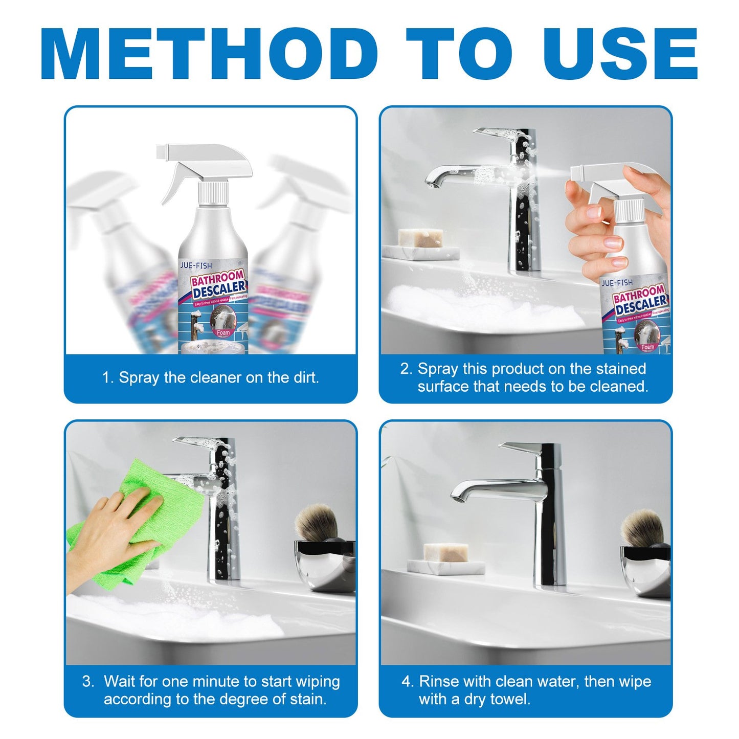 Multipurpose Stains Cleaner (Buy 1 Get 1 Free)