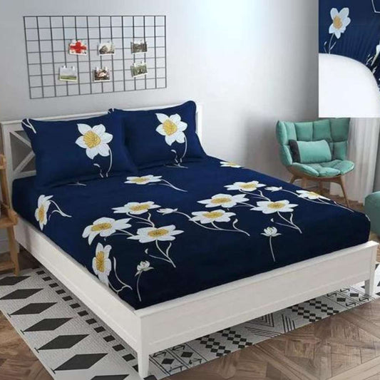 Double bedsheet set (free 2 pillow cases)
